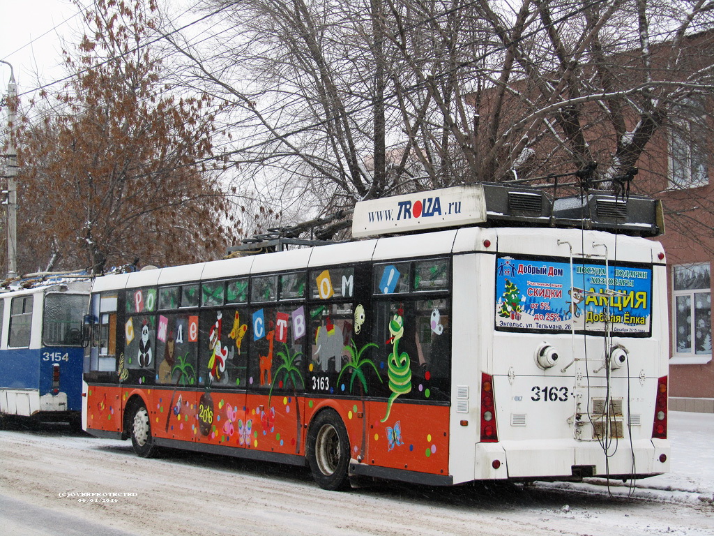 Энгельс, Тролза-5265.00 «Мегаполис» № 3163