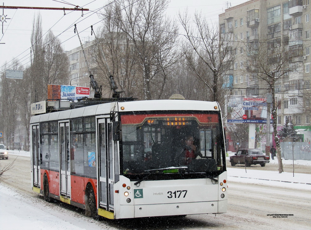 Энгельс, Тролза-5265.00 «Мегаполис» № 3177