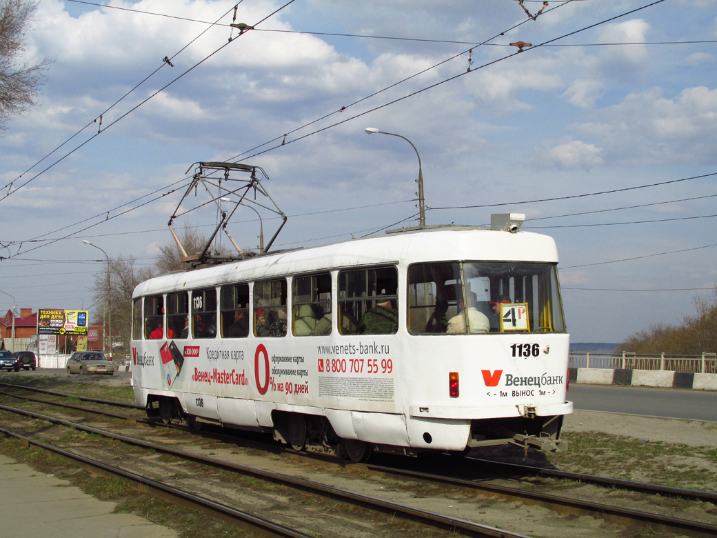 Ульяновск, Tatra T3SU № 1136