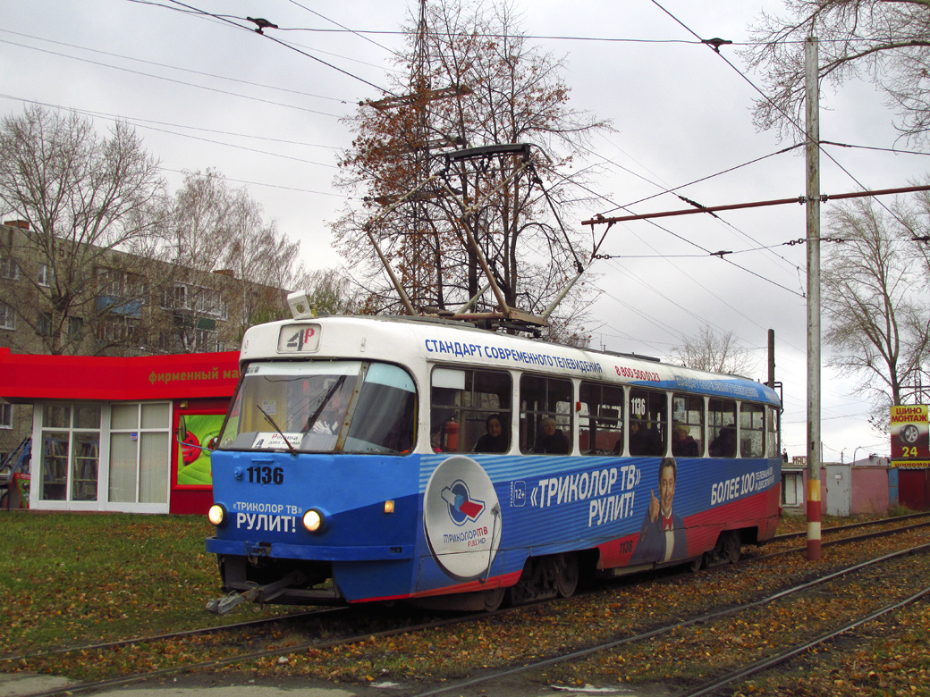 Ульяновск, Tatra T3SU № 1136