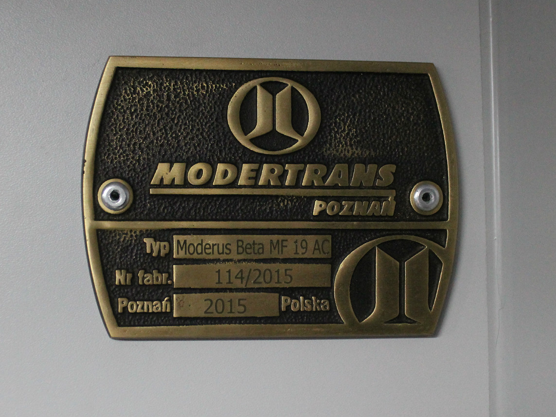 Вроцлав, Modertrans Moderus Beta MF 19 AC № 2801