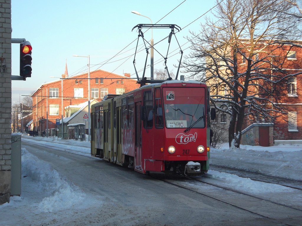 Лиепая, Tatra KT4D № 247