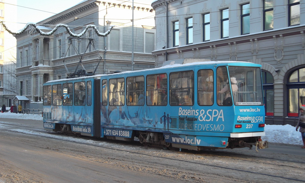 Лиепая, Tatra KT4D № 237