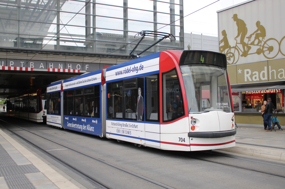 Эрфурт, Siemens Combino Advanced № 704
