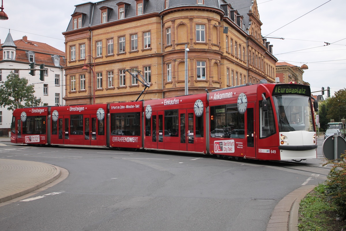 Erfurt, Siemens Combino Advanced nr. 649