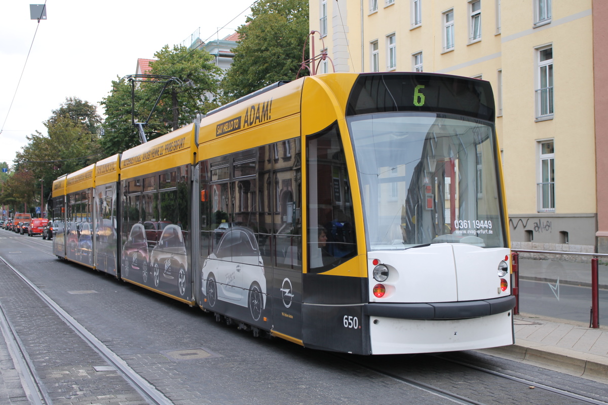 Эрфурт, Siemens Combino Advanced № 650