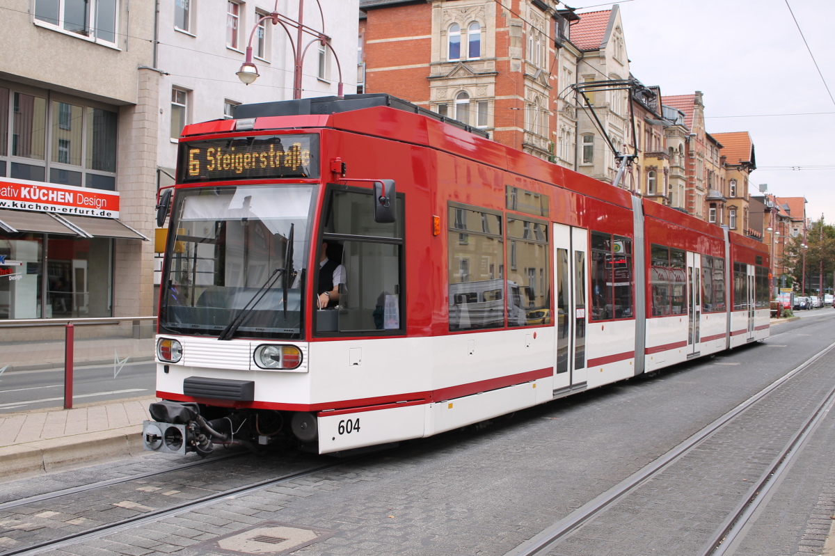 Эрфурт, Duewag MGT6D № 604