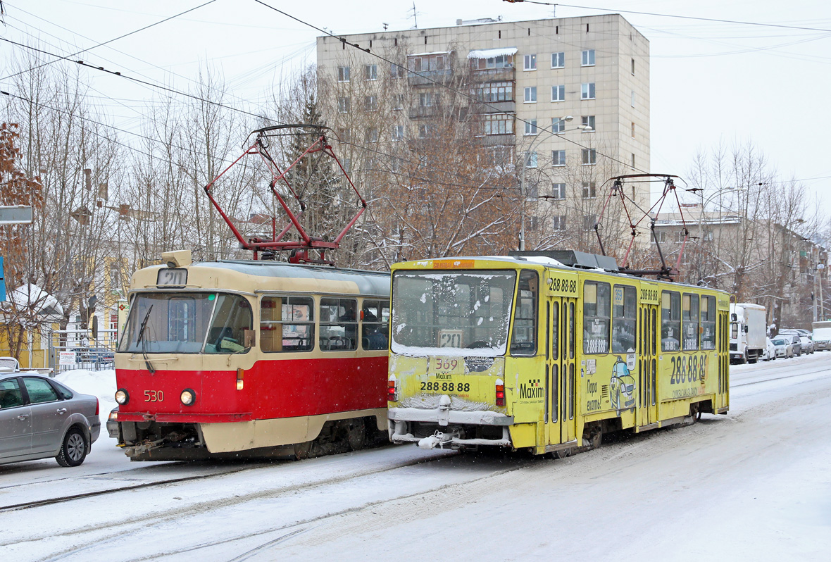 Екатеринбург, Tatra T6B5SU № 369