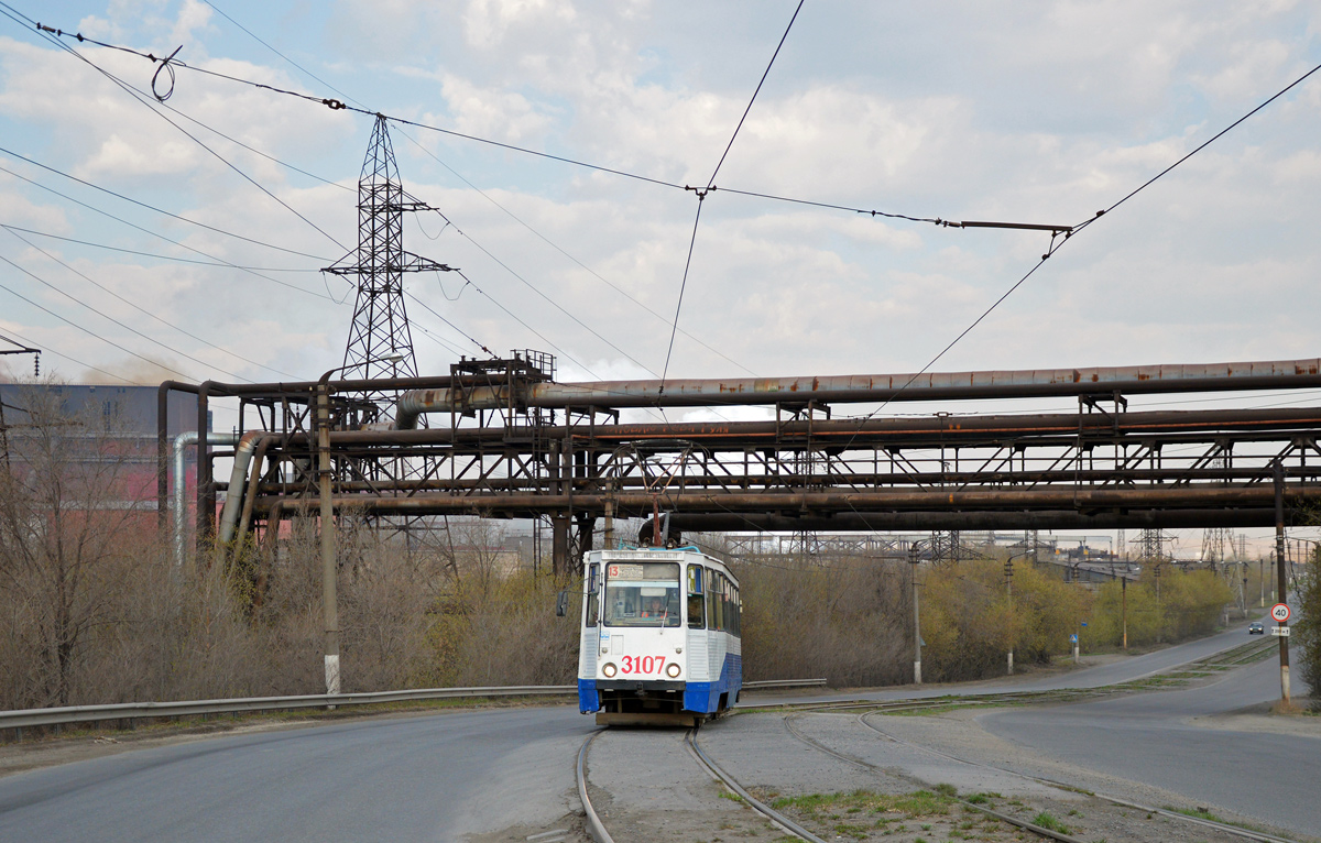 Магнитогорск, 71-605 (КТМ-5М3) № 3107