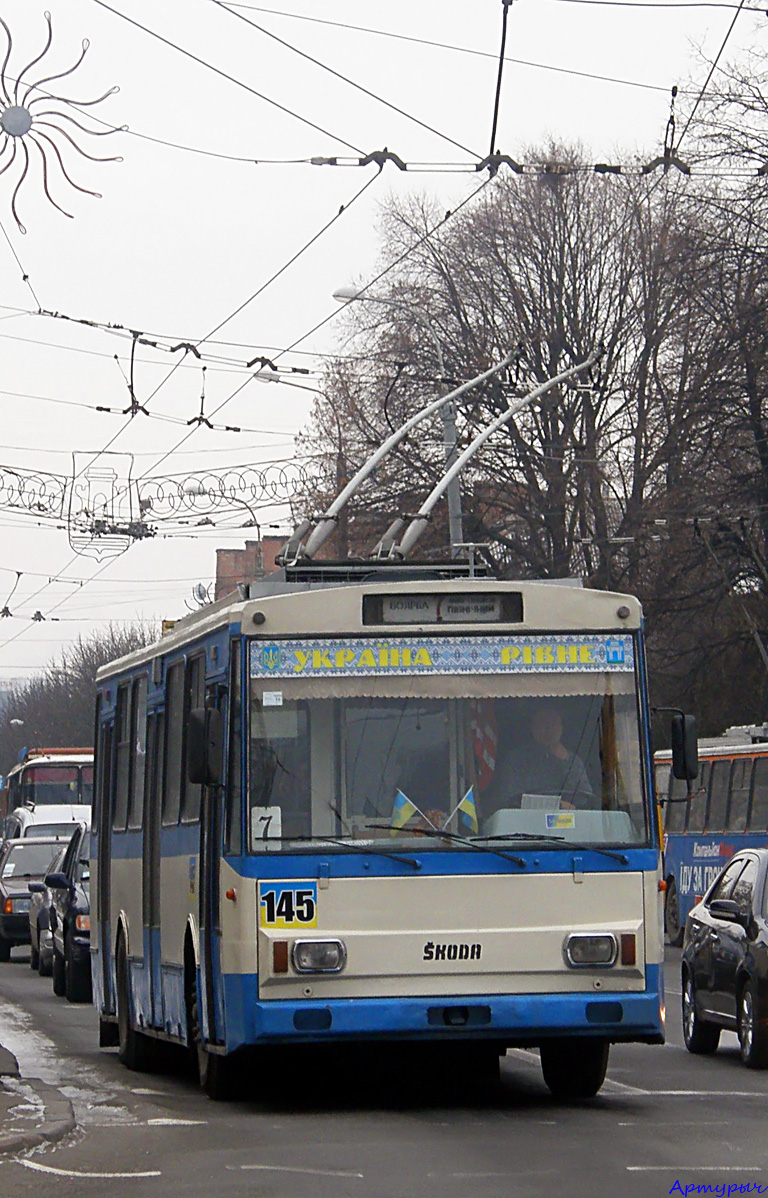 Ровно, Škoda 14Tr05 № 145