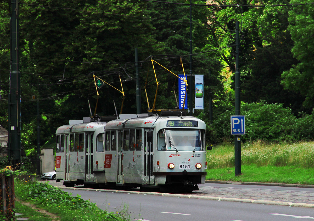 Прага, Tatra T3R.PV № 8151