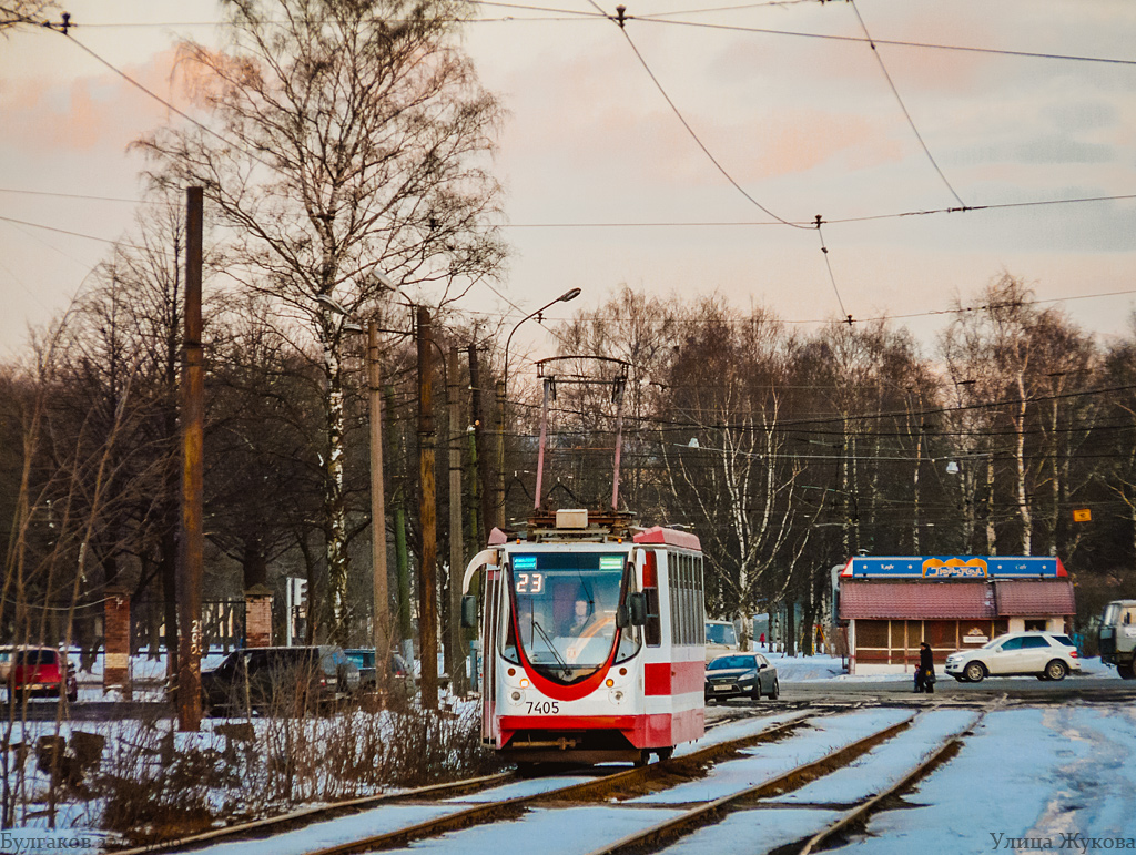 Санкт-Петербург, 71-134А (ЛМ-99АВН) № 7405 Санкт-Петербург, 71-134А (ЛМ-99АВН) № 7405