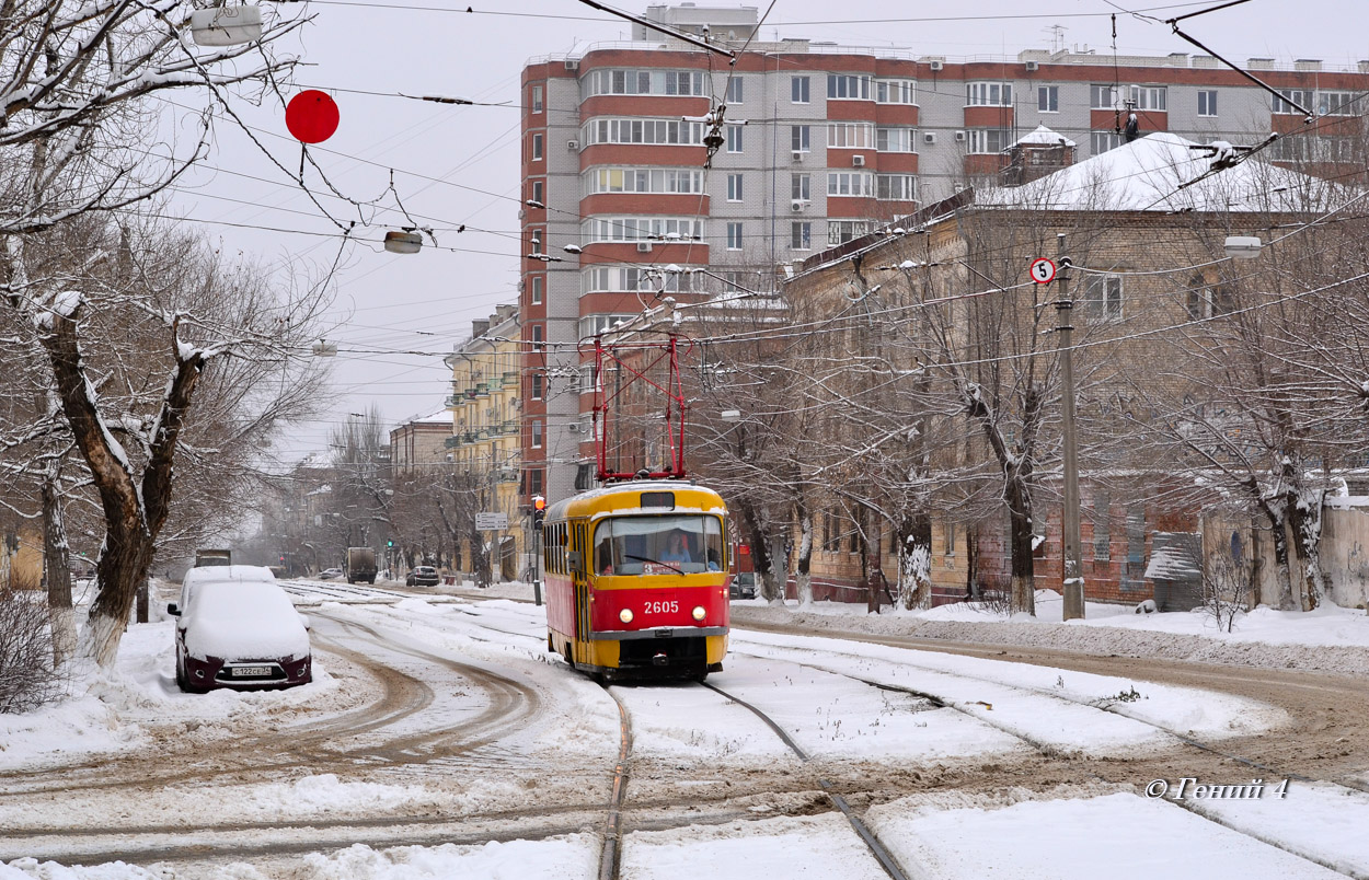 Volgograd, Tatra T3SU (2-door) # 2605