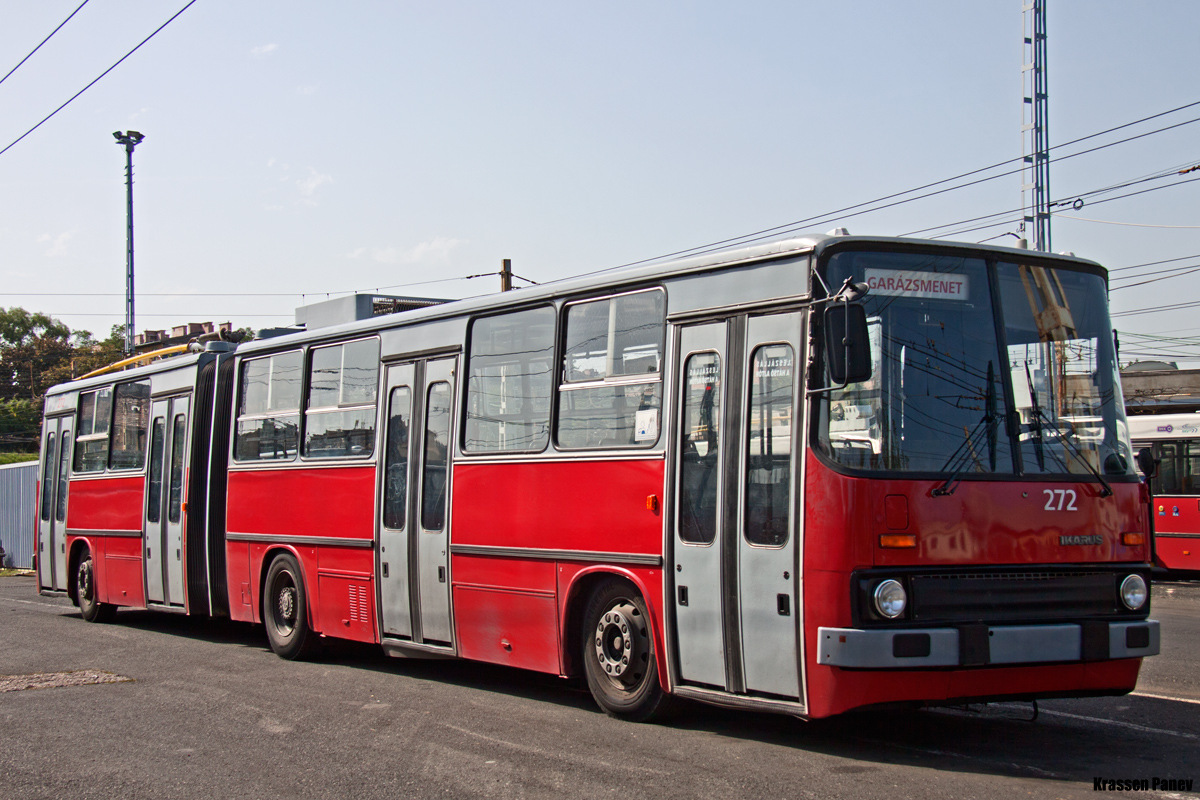 Budapest, Ikarus 280.94 № 272; Budapest — Trolleybus depot Budapest, Ikarus 280.94 № 272; Budapest — Trolleybus depot