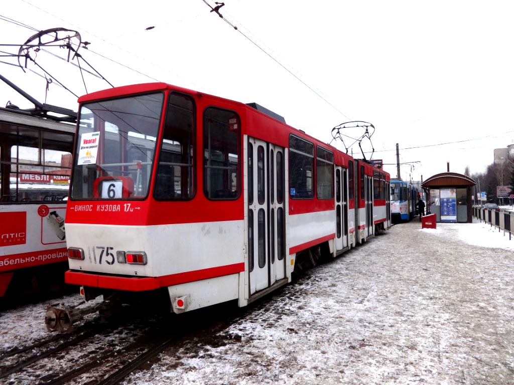 Львов, Tatra KT4D № 1175