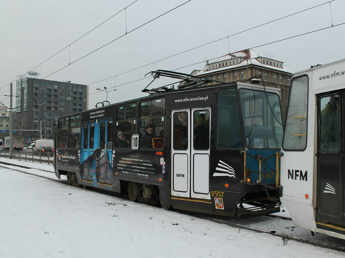 Вроцлав, Konstal 105Na № 2557