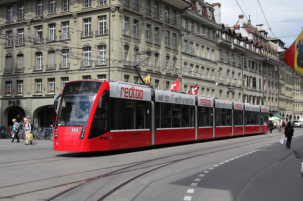 Берн, Siemens Combino XL № 652