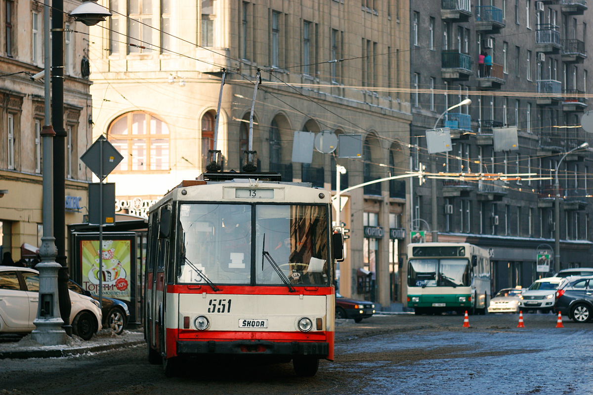 利沃夫, Škoda 14Tr89/6 # 551