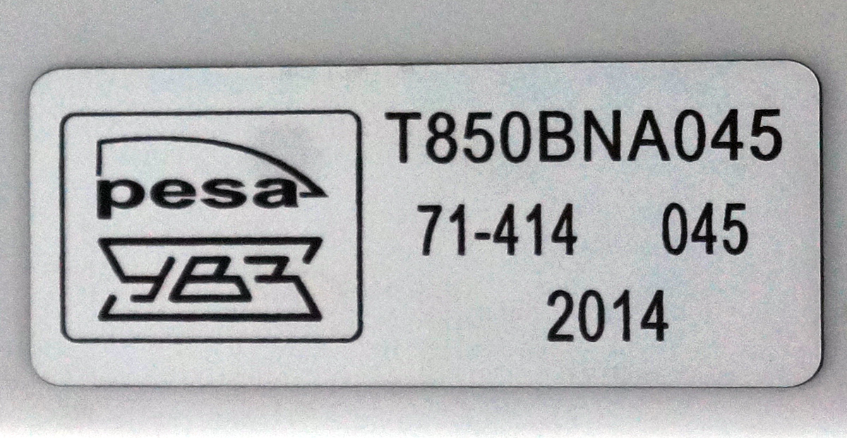 Maskva, 71-414 (Pesa Fokstrot) nr. 3544