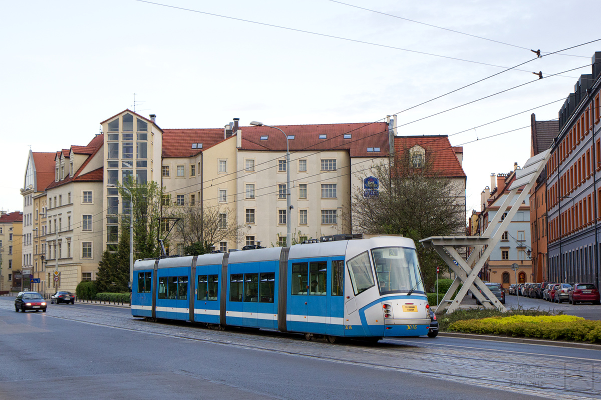 Вроцлав, Škoda 16T Elektra № 3016