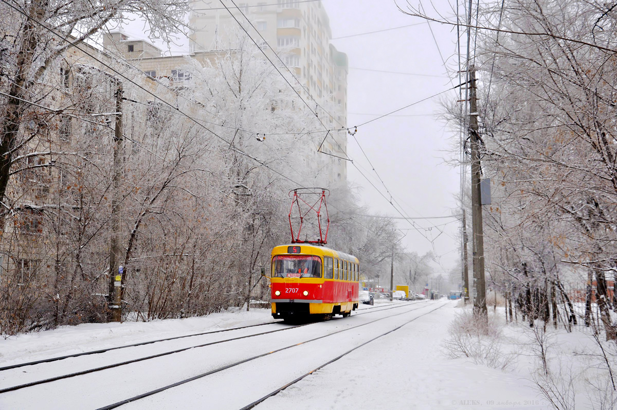 Волгоград, Tatra T3SU № 2707