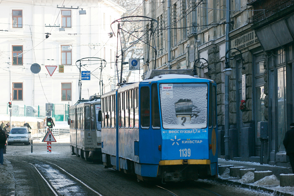 Львов, Tatra KT4SU № 1139