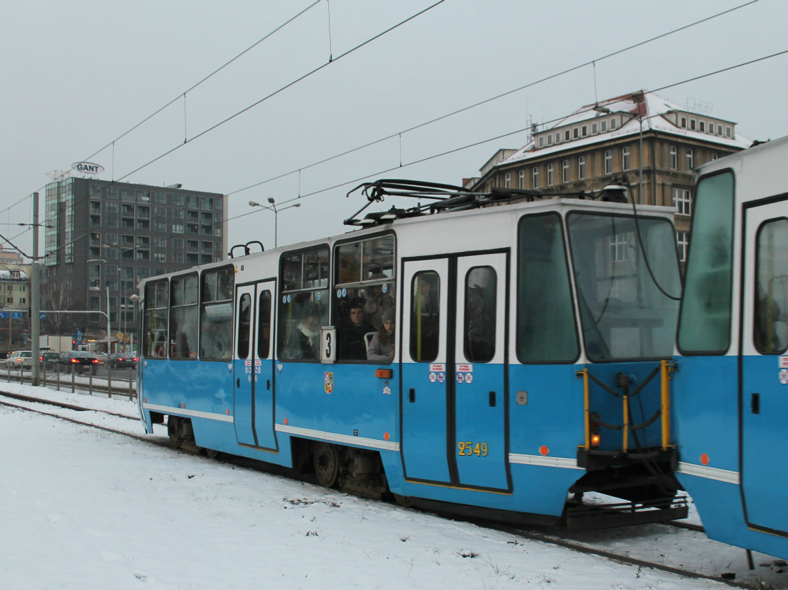 Вроцлав, Konstal 105Na № 2549