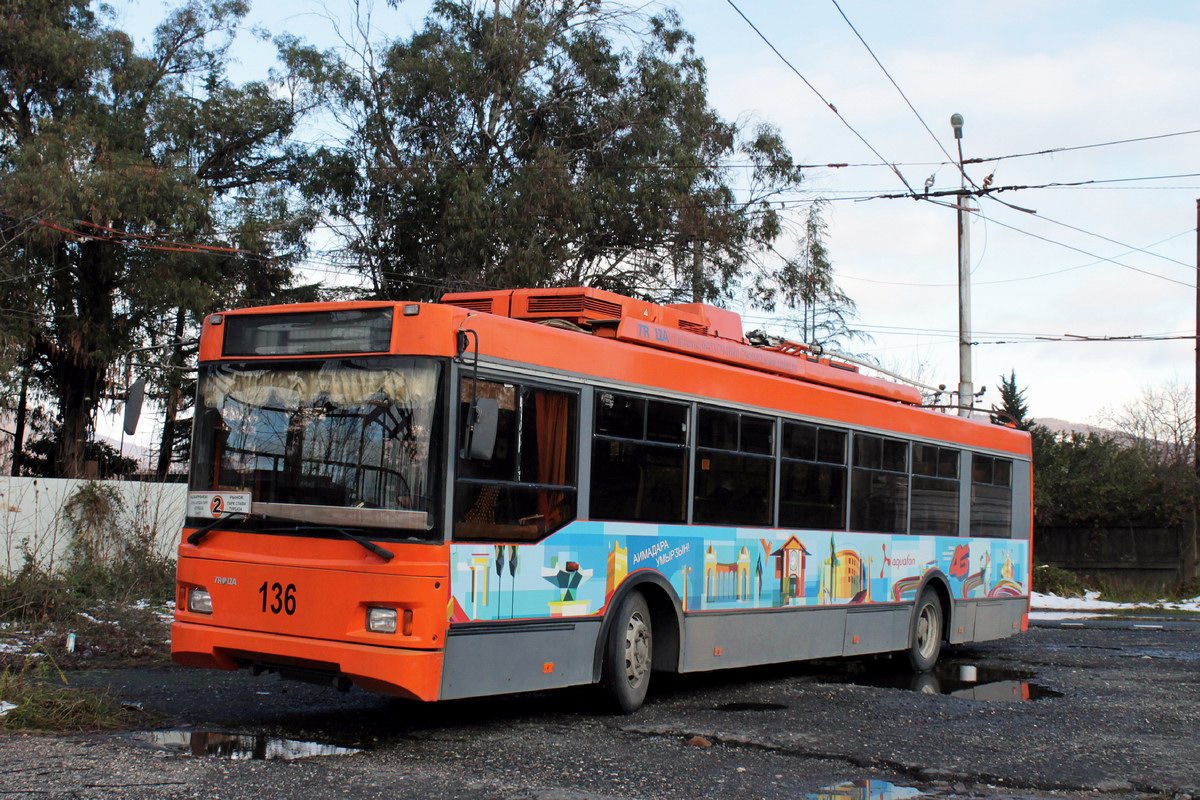 Сухум, Тролза-5275.07 «Оптима» № 136