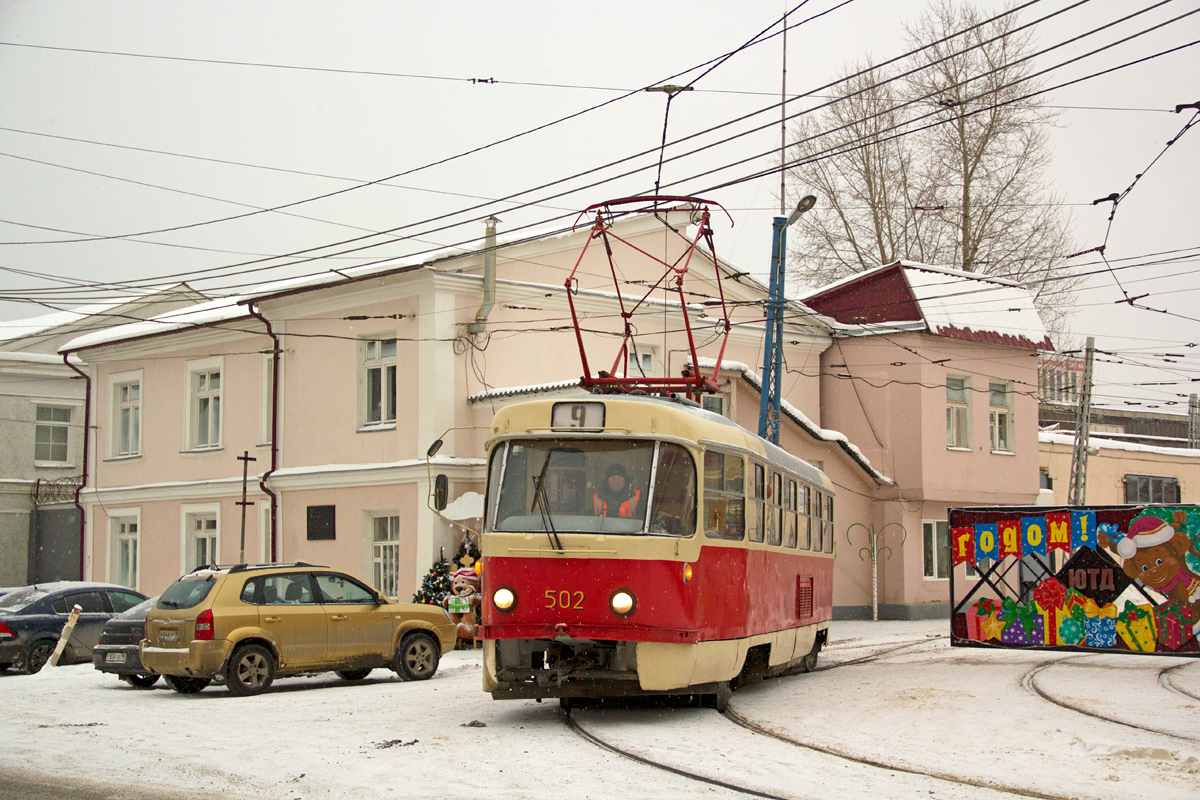 Yekaterinburg, Tatra T3SU (2-door) # 502