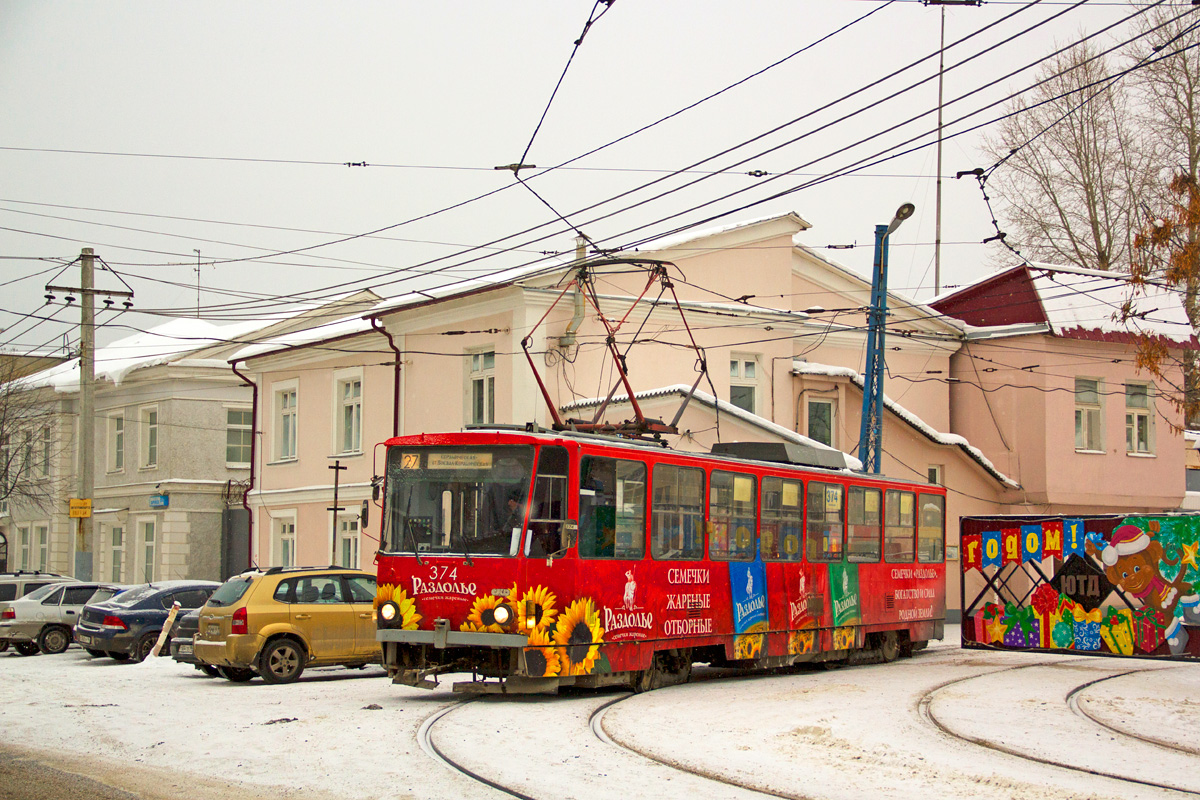 Yekaterinburg, Tatra T6B5SU # 374