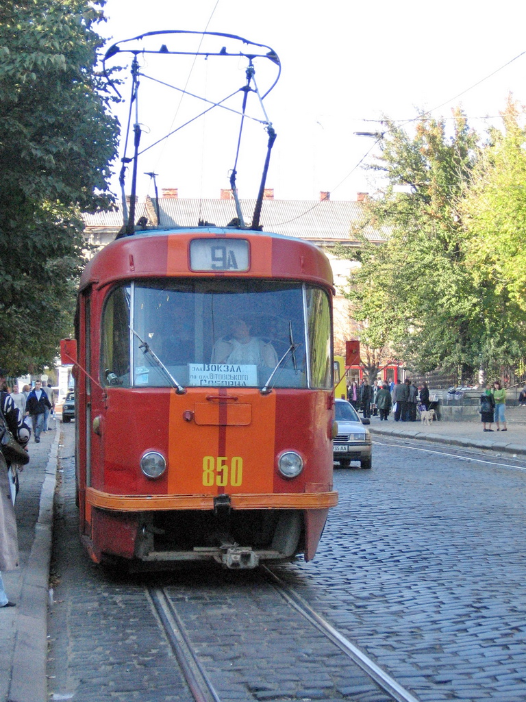Львов, Tatra T4SU № 850