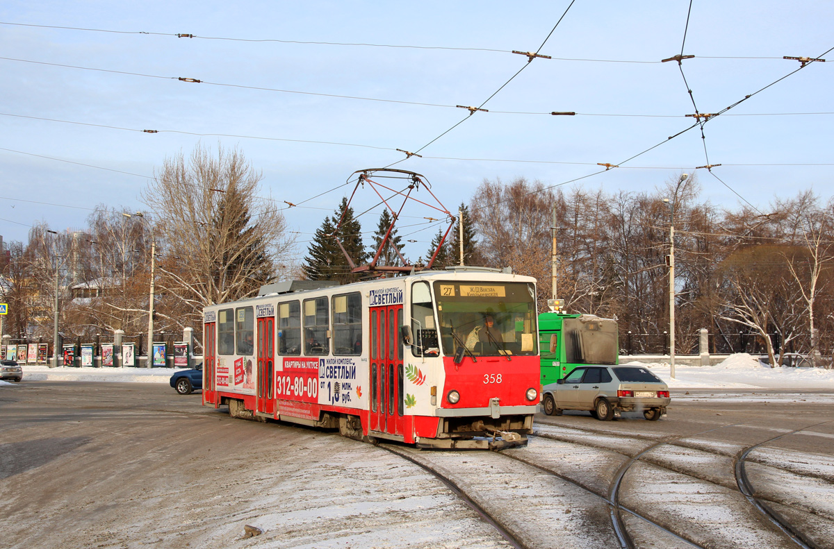 Екатеринбург, Tatra T6B5SU № 358