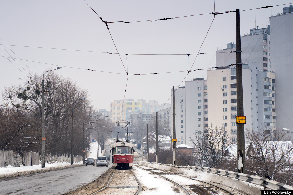 Киев, Tatra T3SU № 5701