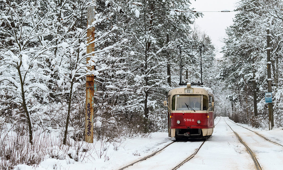 Киев, Tatra T3SU № 5968