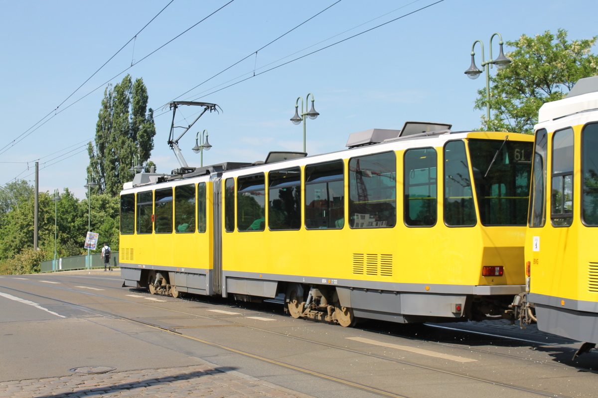 Берлин, Tatra KT4DM № 6154