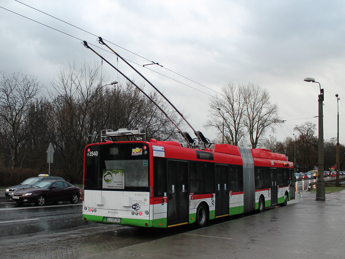 Люблин, Solaris Trollino III 18 M № 3940