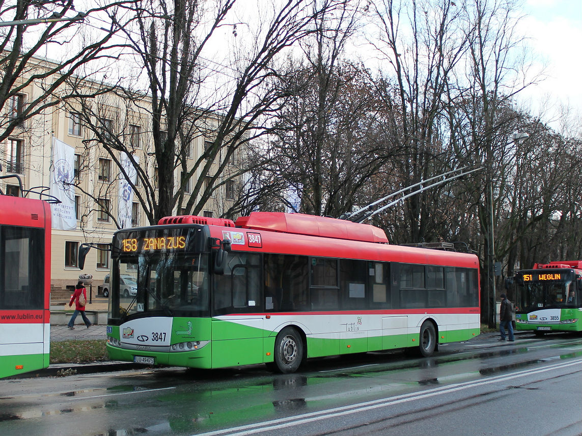 Lublin, Solaris Trollino III 12 Škoda č. 3847