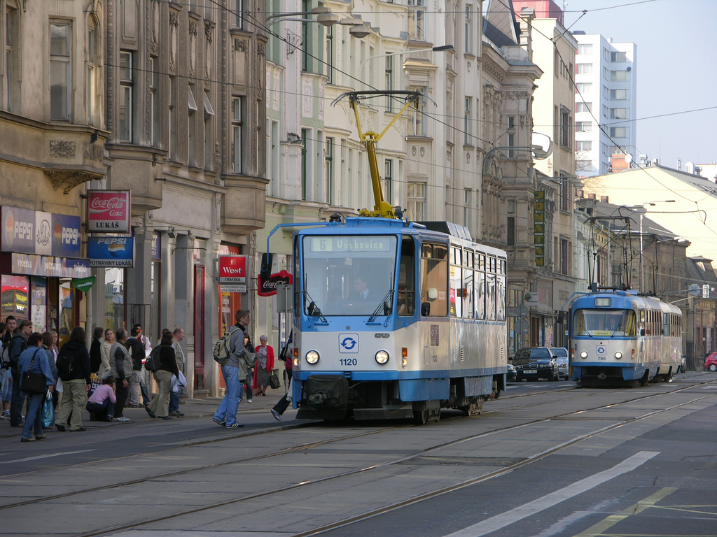 Острава, Tatra T6A5 № 1120 Острава, Tatra T6A5 № 1120