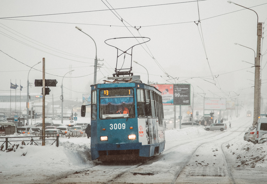 Новосибирск, 71-605 (КТМ-5М3) № 3009