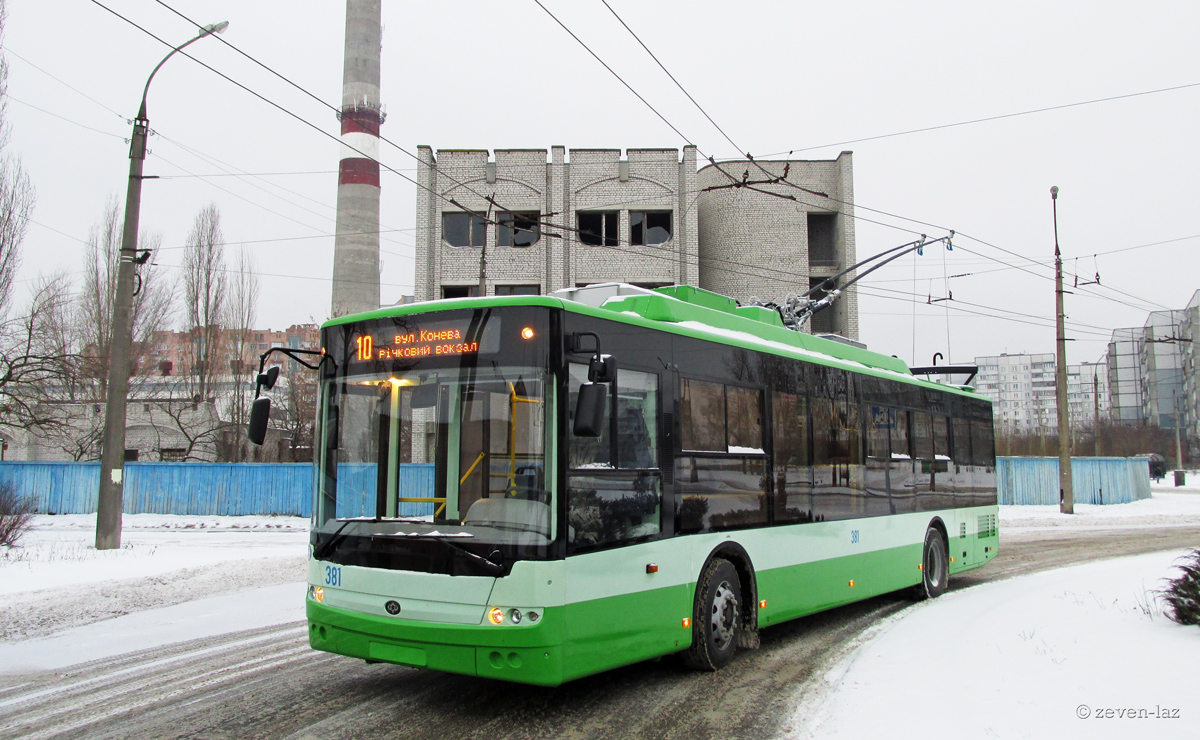 Черкассы, Богдан Т70117 № 381