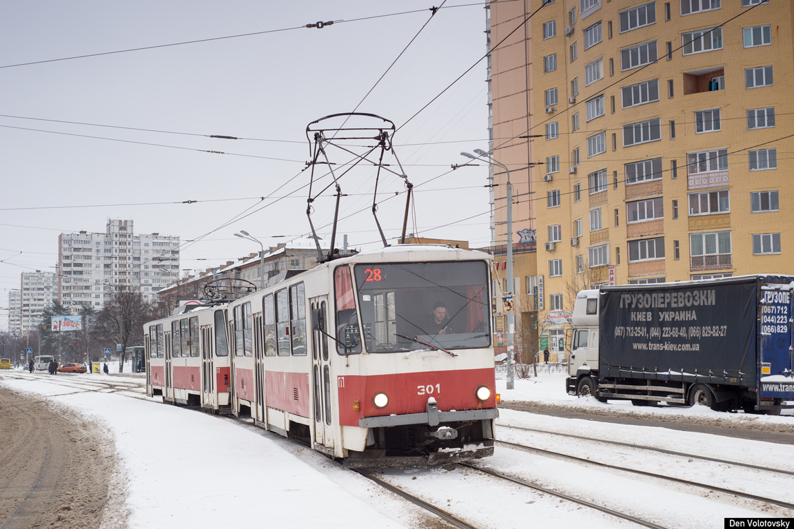 Киев, Tatra T6B5SU № 301