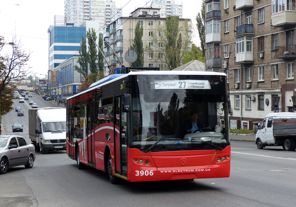 Киев, ЛАЗ E183D1 № 3906