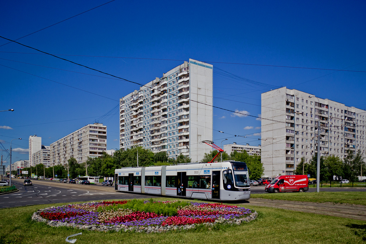 Moskva, 71-414 (Pesa Fokstrot) č. 3533