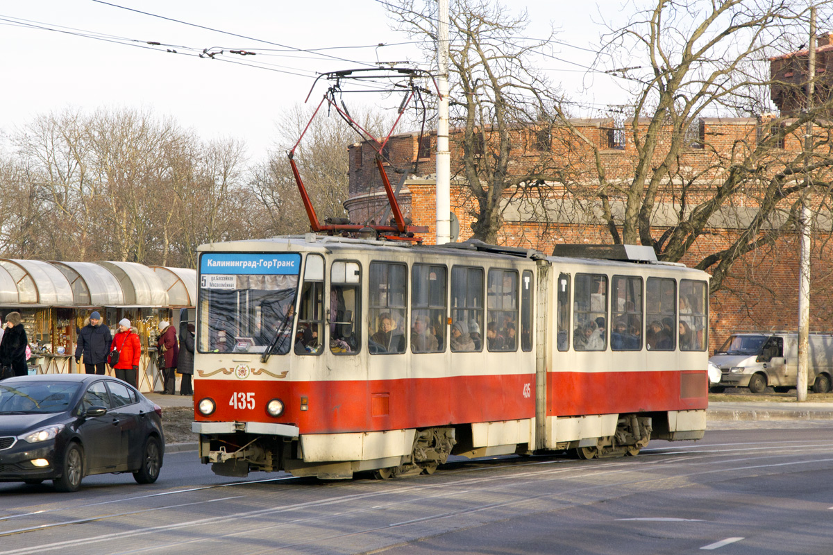 Калининград, Tatra KT4SU № 435