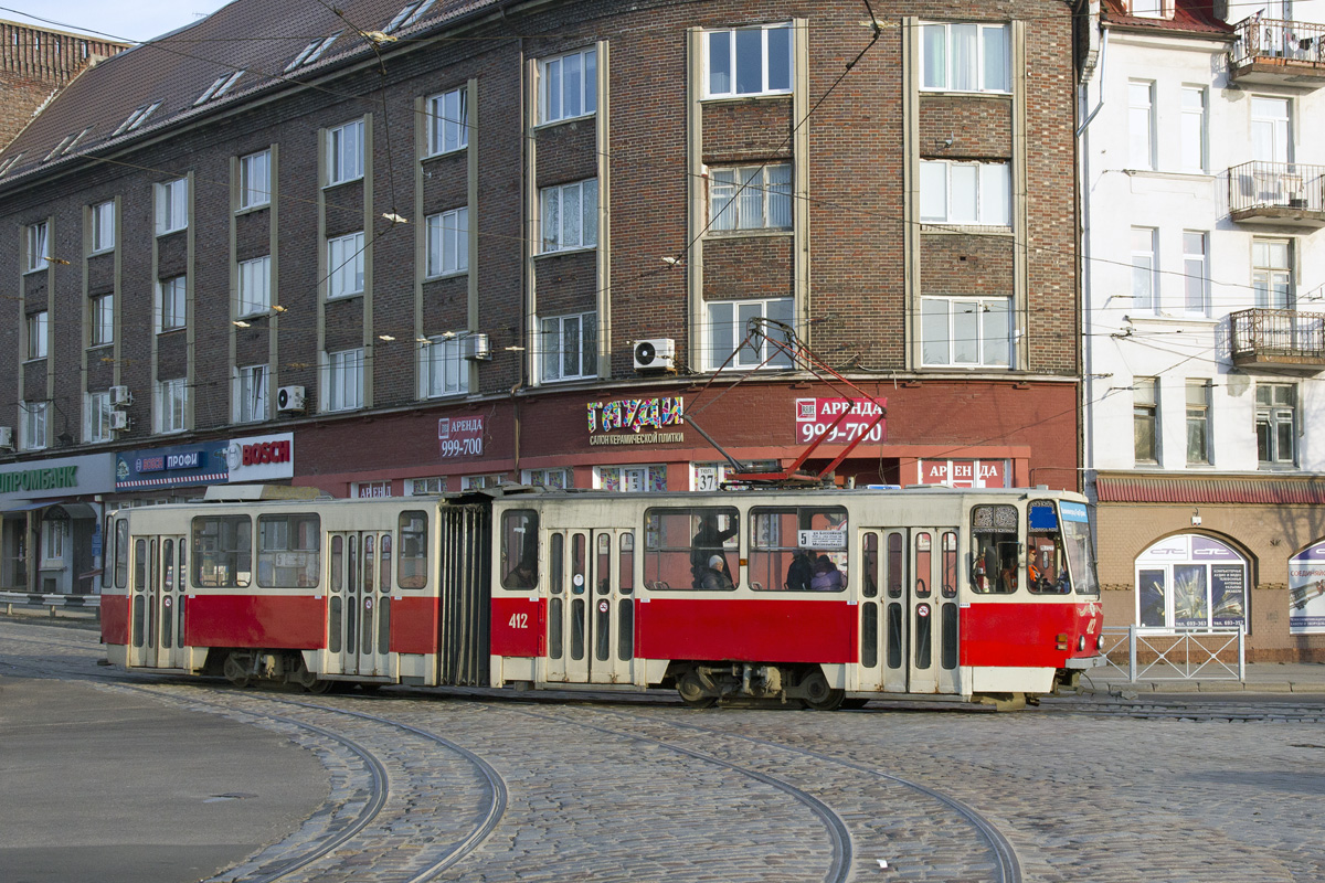 Калининград, Tatra KT4SU № 412