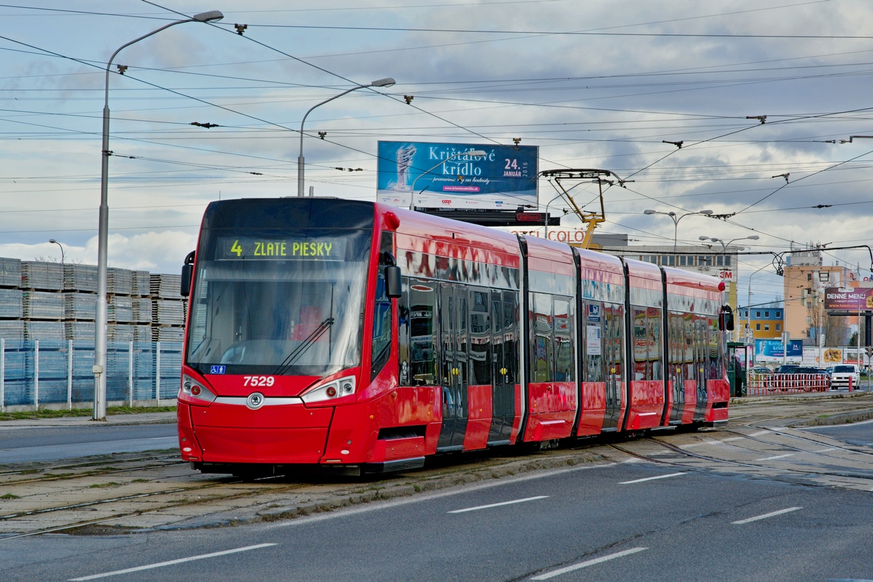 Братислава, Škoda 30T ForCity Plus № 7529