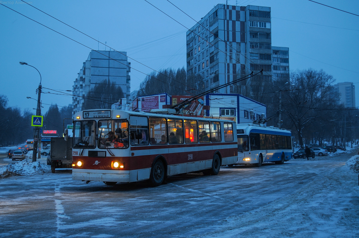 Самара, ЗиУ-682Г [Г00] № 3198; Самара — Конечные станции и кольца (троллейбус)