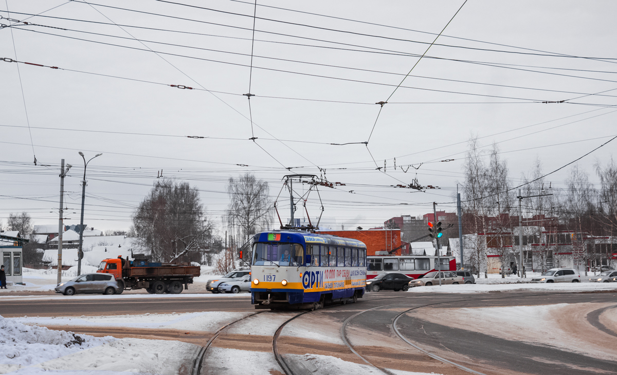 Ижевск, Tatra T3SU № 1197