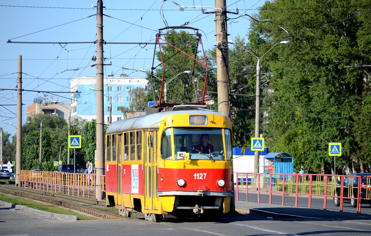 Barnaul, Tatra T3SU # 1127