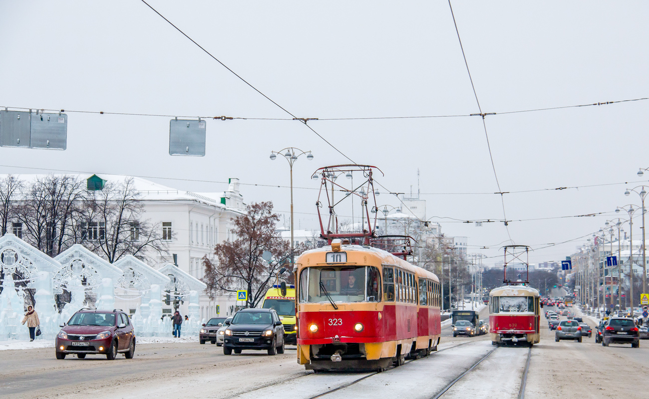 Екатеринбург, Tatra T3SU № 323